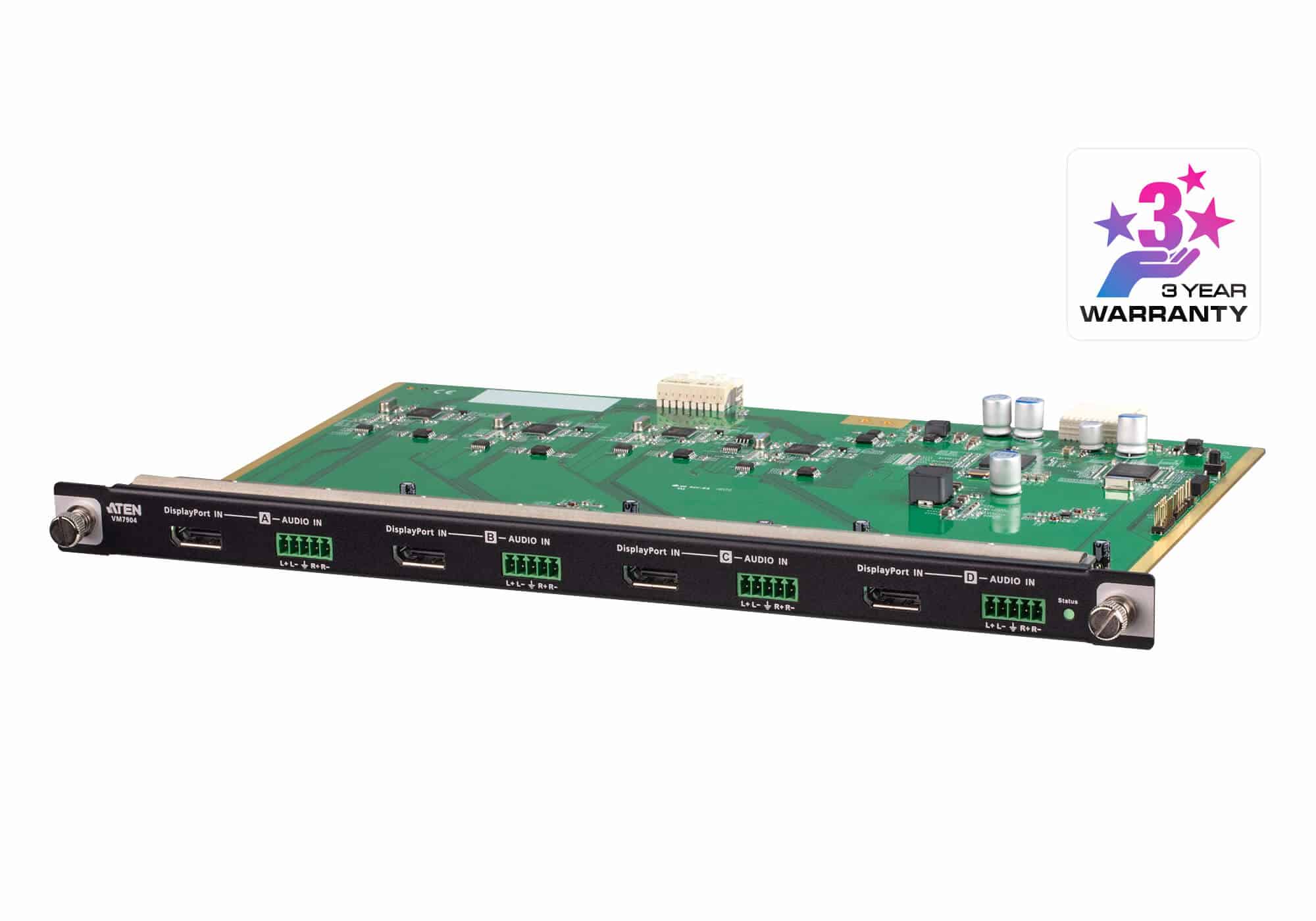 ATEN 4-Poorts 4K DisplayPort ingangskaart