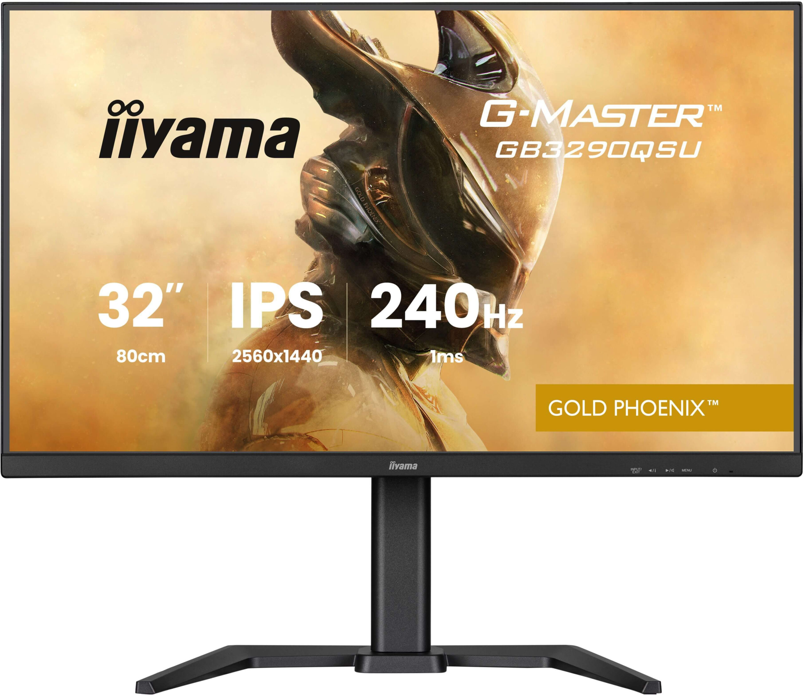 iiyama G-MASTER GB3290QSU-B1 computer monitor 80 cm (31.5") 2560 x 1440 Pixels Quad HD LED Zwart - Afbeelding 2