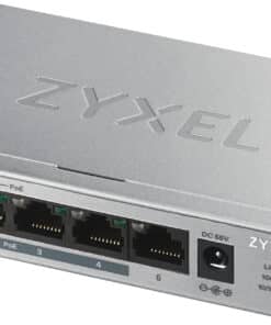 Zyxel GS1005HP Unmanaged Gigabit Ethernet (10/100/1000) Power over Ethernet (PoE) Zilver