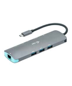 i-tec Metal USB-C Nano dockingstation 4K HDMI LAN + Stroomvoorziening 100 W - Afbeelding 2