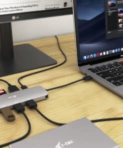 i-tec Metal USB-C Nano dockingstation 4K HDMI LAN + Stroomvoorziening 100 W - Afbeelding 5
