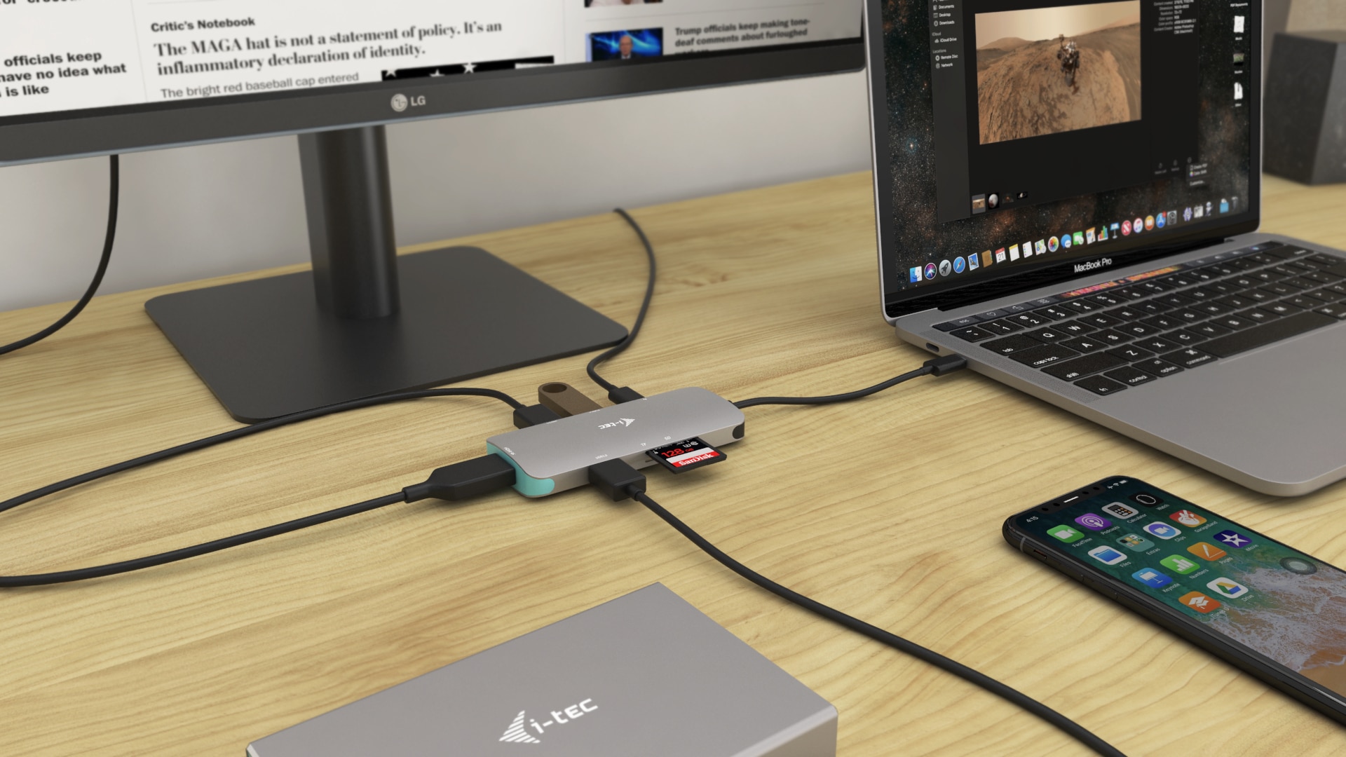 i-tec Metal USB-C Nano dockingstation 4K HDMI + Stroomvoorziening 100 W - Afbeelding 6