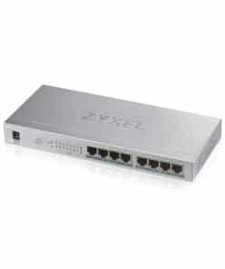 Zyxel GS1008HP Unmanaged Gigabit Ethernet (10/100/1000) Power over Ethernet (PoE) Grijs