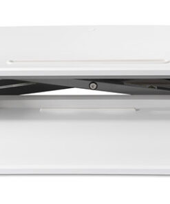 BakkerElkhuizen Adjustable Sit-Stand Desk Riser 2 White - Afbeelding 3