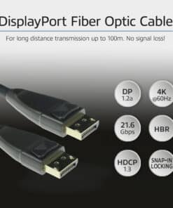 ACT 30 meter DisplayPort Active Optical Cable DisplayPort male - DisplayPort male - Afbeelding 4