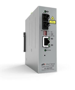 Allied Telesis AT-IMC2000T/SC-980 netwerk media converter 1000 Mbit/s 850 nm Multimode Grijs
