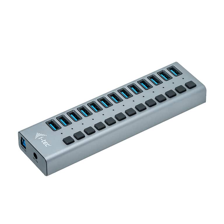 i-tec USB 3.0 Charging HUB 13port + Power Adapter 60 W - Afbeelding 2