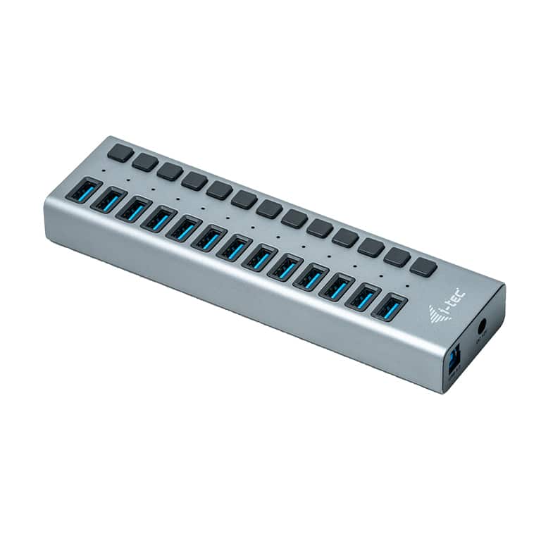 i-tec USB 3.0 Charging HUB 13port + Power Adapter 60 W - Afbeelding 3