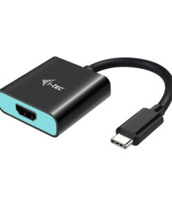 i-tec C31HDMI60HZP video kabel adapter 0,15 m USB Type-C HDMI Zwart, Turkoois