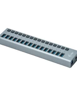 i-tec USB 3.0 Charging HUB 16port + Power Adapter 90 W - Afbeelding 3
