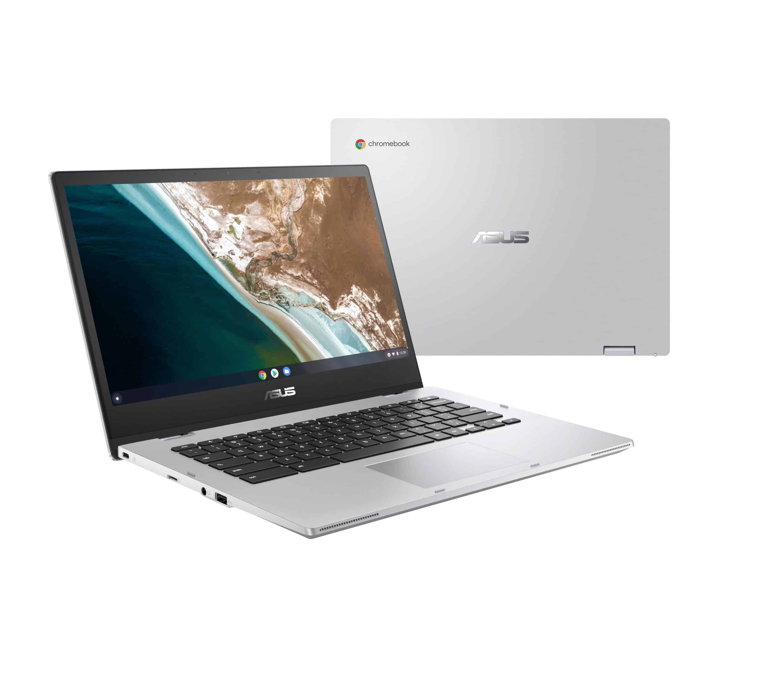 ASUS Chromebook Flip CX1 CX1400FKA-EC0317 Intel® Celeron® N N4500 35,6 cm (14") Touchscreen Full HD 4 GB LPDDR4x-SDRAM 128 GB eMMC Wi-Fi 6 (802.11ax) ChromeOS Belgisch Zilver - Afbeelding 5