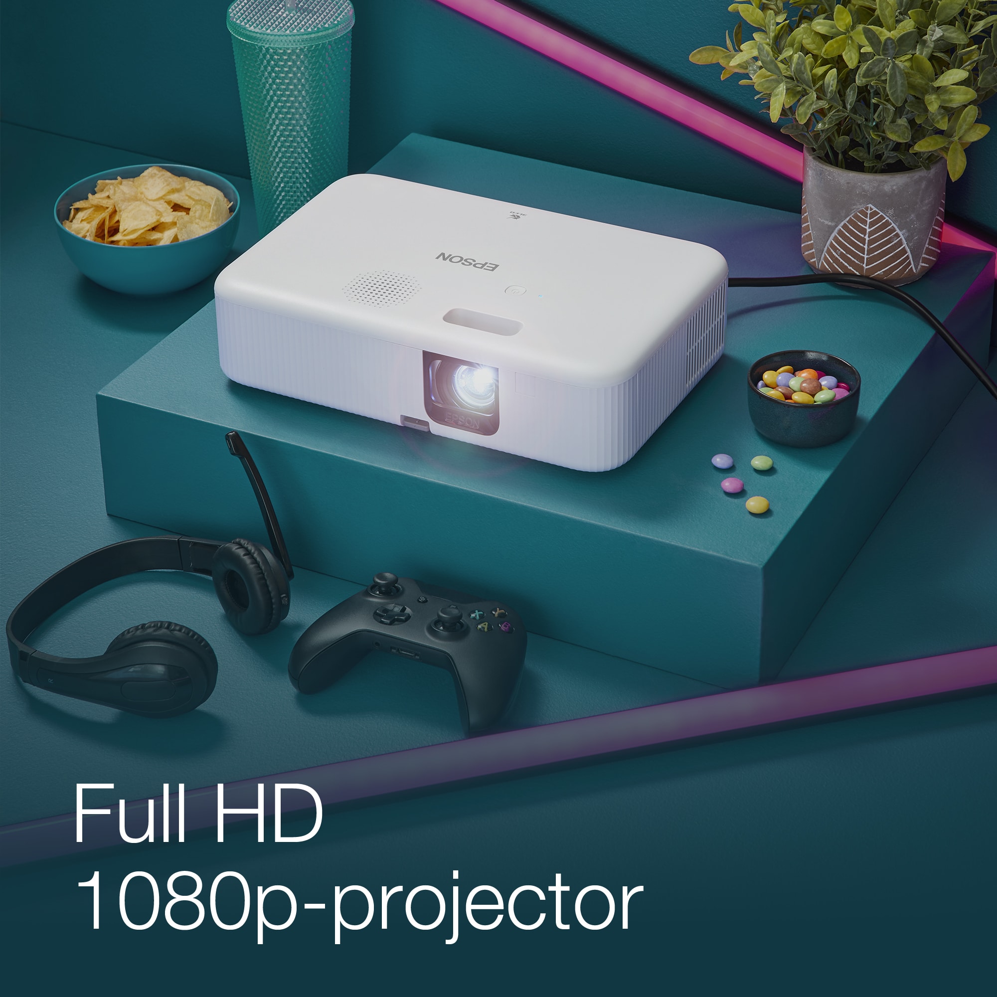 Epson CO-FH02 Smart Full HD-projector, 3000 lumen, scherm van maximaal 391 inch - Afbeelding 5