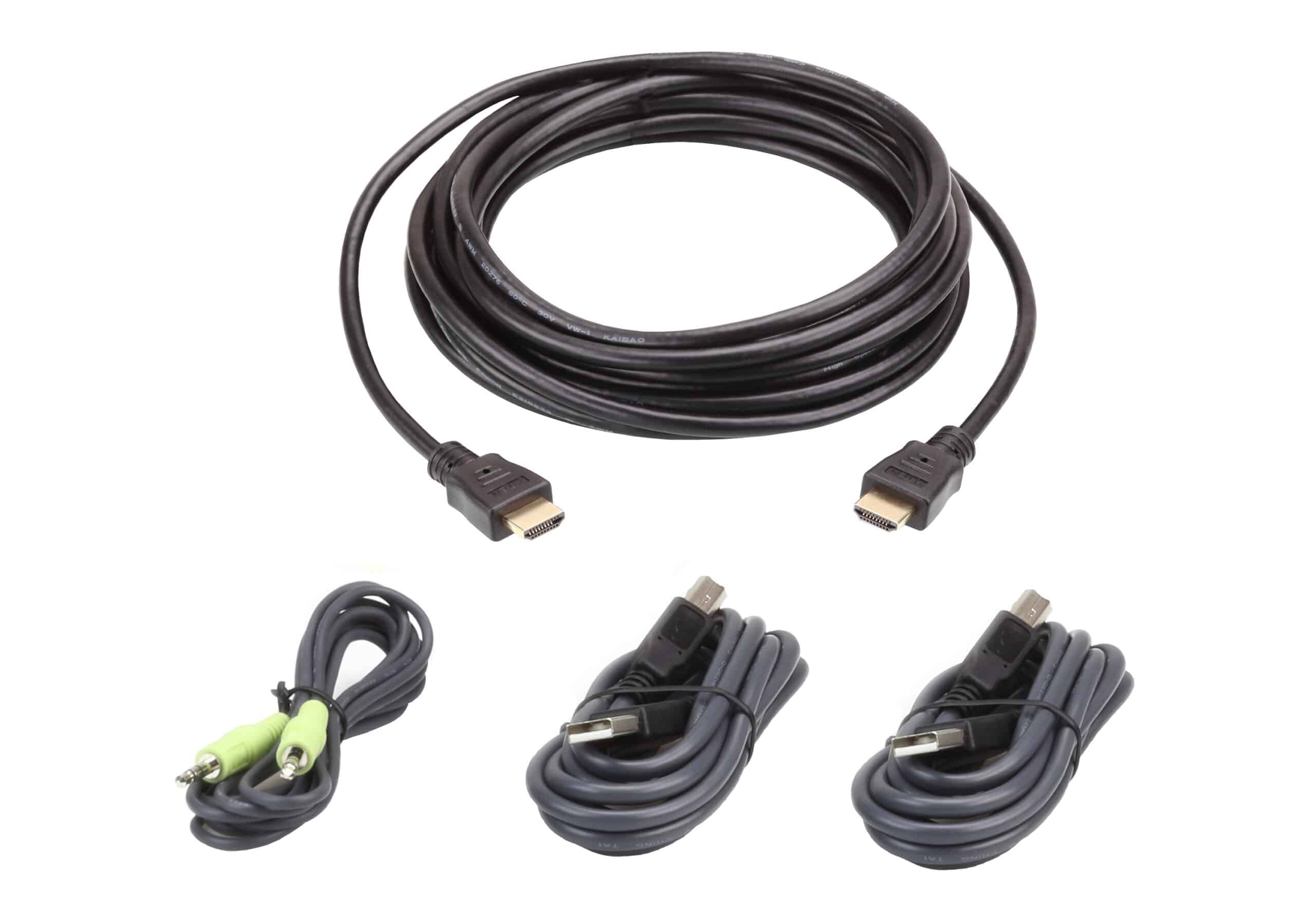 ATEN 3M USB HDMI Veilige KVM Kabelpakket