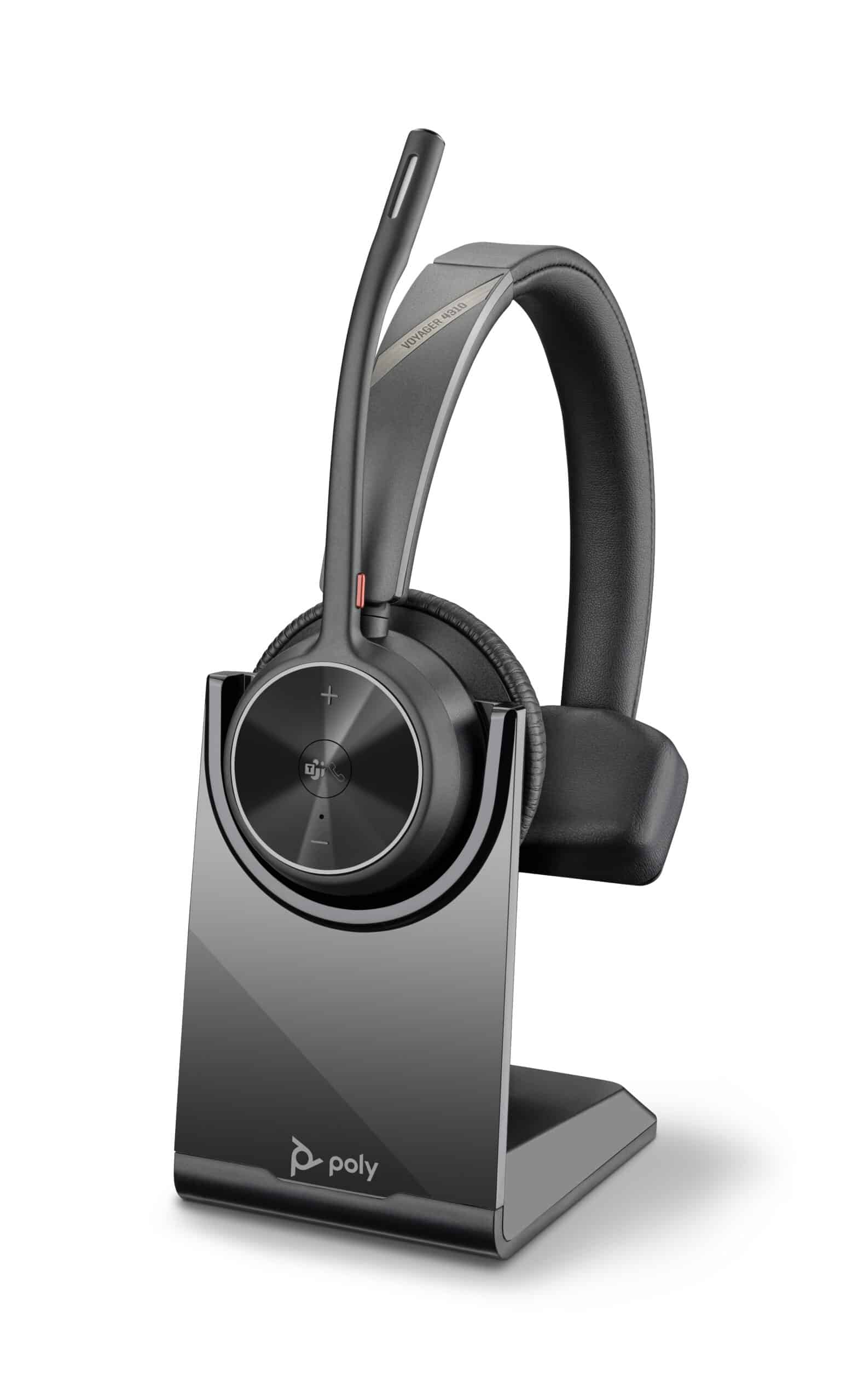 HP Poly Voyager 4310-M Microsoft Teams Certified USB-C Headset + BT700 dongle + oplaadstatief
