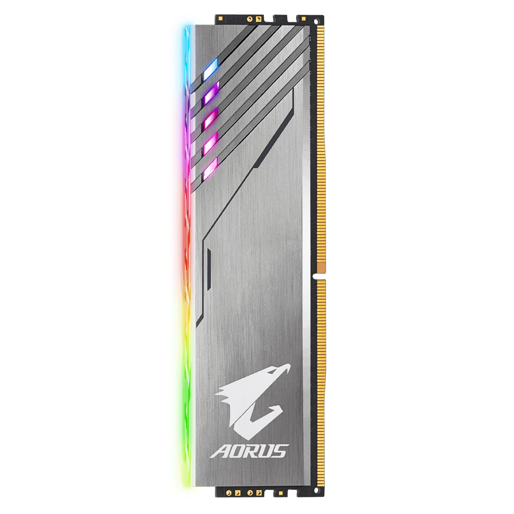 Gigabyte GP-AR32C16S8K2HU416RD AORUS RGB Memory w/ DEMO, 16GB Kit, DIMM DDR4, 3200 MHz, CL16, 1.35V - Afbeelding 6