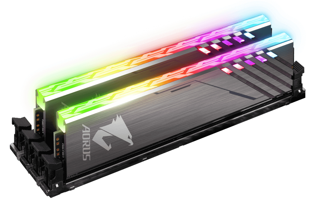 Gigabyte GP-AR32C16S8K2HU416RD AORUS RGB Memory w/ DEMO, 16GB Kit, DIMM DDR4, 3200 MHz, CL16, 1.35V - Afbeelding 4