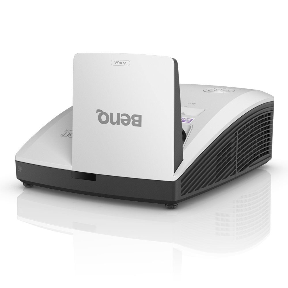 BenQ MW855UST+ Projector met ultrakorte projectieafstand 3500 ANSI lumens DLP WXGA (1280x800) 3D Zwart, Wit