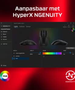 HyperX Pulsefire Haste 2 - gamingmuis (zwart) - Afbeelding 4