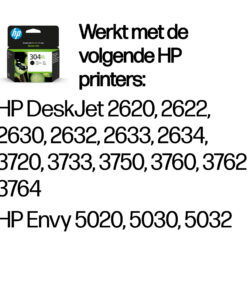 HP 304XL originele zwarte inktcartridge