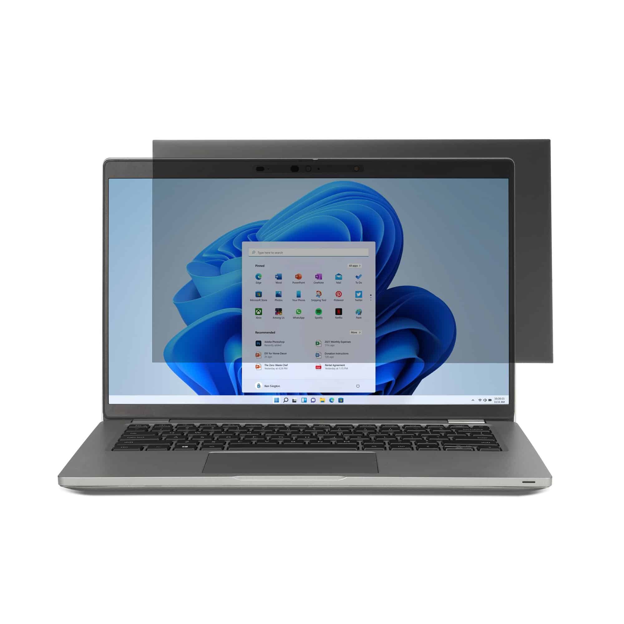 Kensington 2-way Removable Privacy Screen Filter voor 14.1" Laptops 16:9 - Afbeelding 5