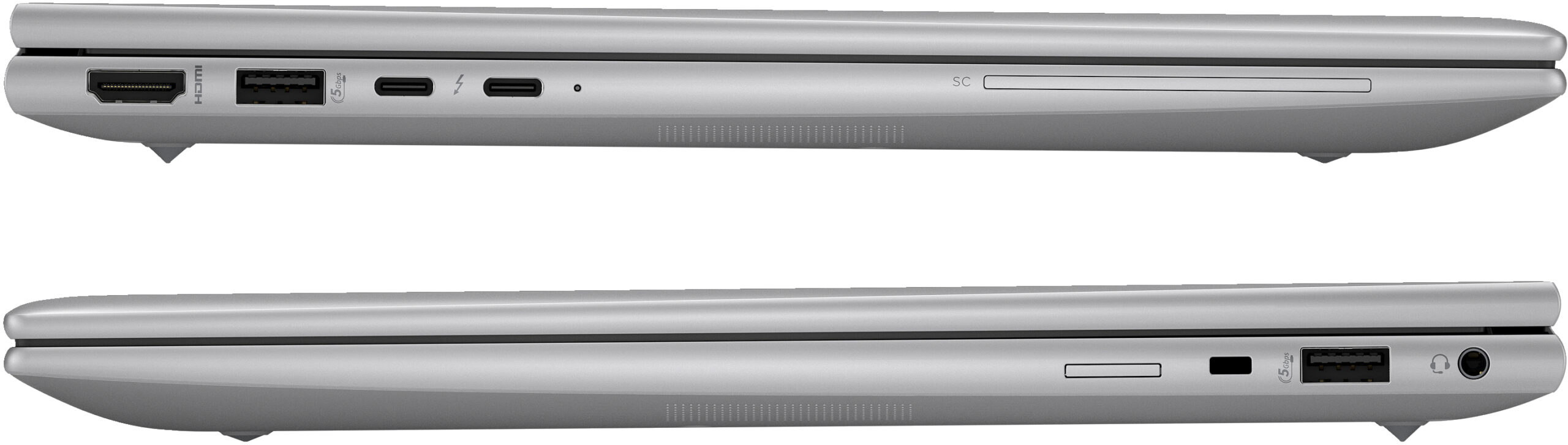 HP ZBook Firefly 14 G11 A AMD Ryzen™ 9 8945HS Mobiel werkstation 35,6 cm (14") WQXGA 32 GB DDR5-SDRAM 1 TB SSD Wi-Fi 6E (802.11ax) Windows 11 Pro AI PC Zilver - Afbeelding 8