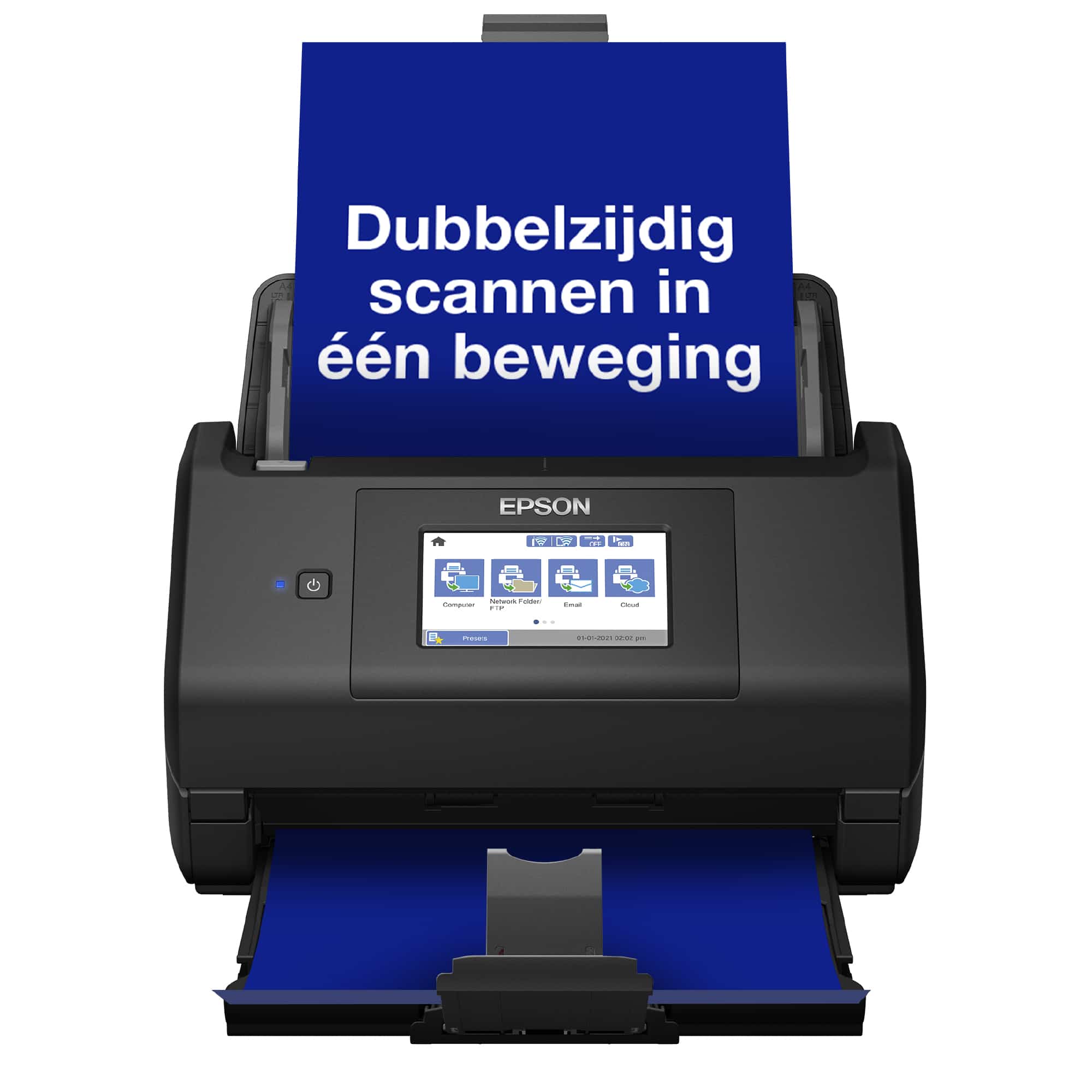 Epson WorkForce ES-580W, A4 automatische duplexscanner met Wi-Fi en gebruiksvriendelijk touchscreen - Afbeelding 2