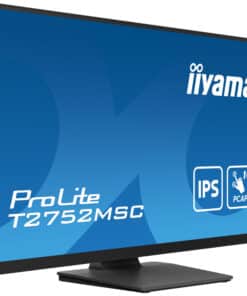 iiyama ProLite T2752MSC-B1 computer monitor 68,6 cm (27") 1920 x 1080 Pixels Full HD LED Touchscreen Zwart - Afbeelding 2