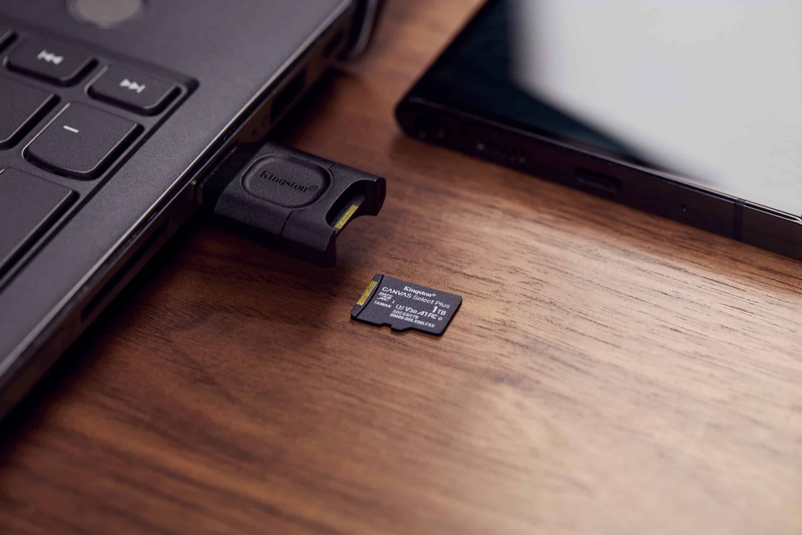 Kingston Technology 1TB microSDXC Canvas Select Plus Gen3 150MB/s A1 kaart + adapter - Afbeelding 8