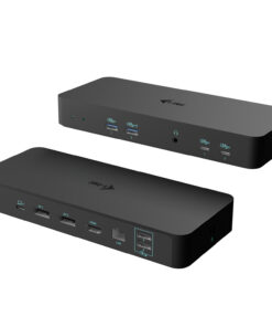 i-tec C31INTGTRI4KDOCPDCH laptop dock & poortreplicator Bedraad USB 3.2 Gen 1 (3.1 Gen 1) Type-C Zwart