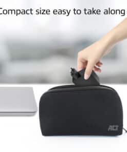 ACT City Accessoire Travel Organizer, gemaakt van gerecyclede plastic flessen Netwerkkabel - Afbeelding 5