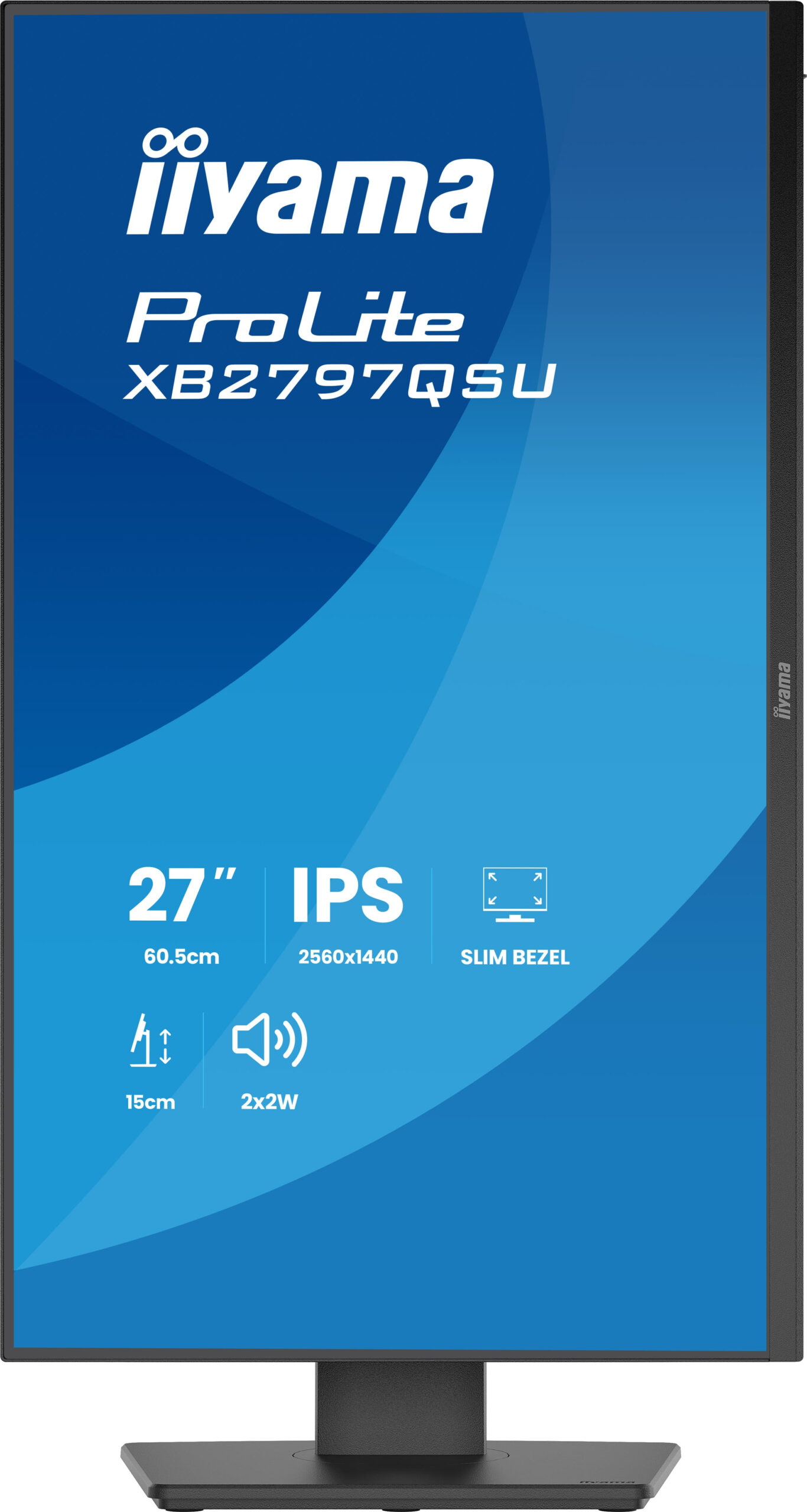 iiyama ProLite XB2797QSU-B1 computer monitor 68,6 cm (27") 2560 x 1440 Pixels Quad HD LED Zwart - Afbeelding 4