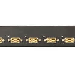 ATEN CL5708N rack console 48,3 cm (19") 1280 x 1024 Pixels Metaal, Kunststof Zwart 1U - Afbeelding 2