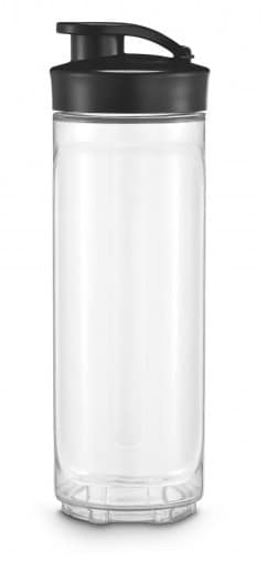 WMF KULT X Mix & Go Fitness 600 ml Kunststof Zwart, Transparant