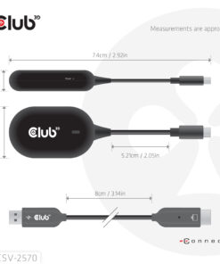 CLUB3D Wireless USB-C to HDMI - Afbeelding 3