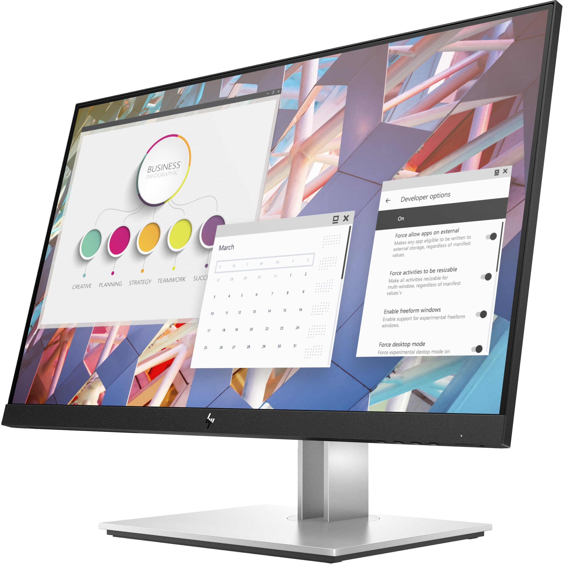 HP E-Series E24 G4 FHD-monitor - Afbeelding 3