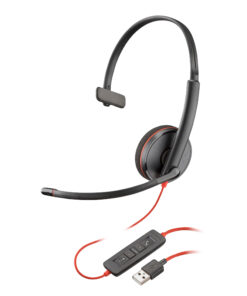 HP Poly Poly Blackwire C3210 zwarte USB-A-headset (bulk)