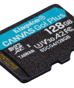 Kingston Technology 128GB microSDXC Canvas Go! Plus Gen4 200MB/s A2 U3 V30 kaart + adapter - Afbeelding 4