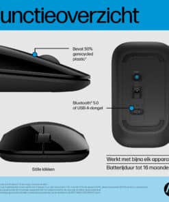 HP Z3700 Dual Black-muis - Afbeelding 4
