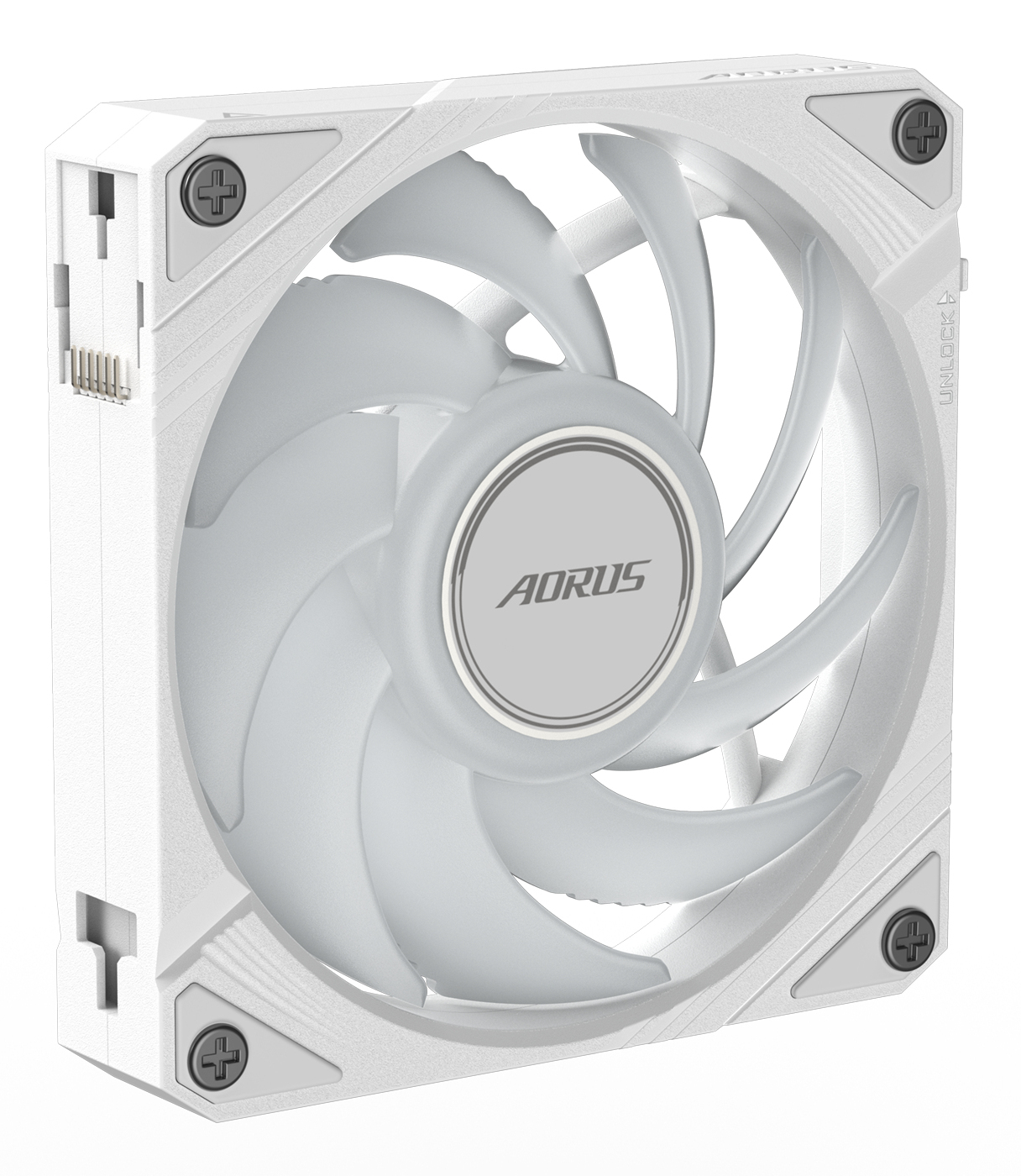GIGABYTE AORUS EZ CHAIN FAN 120 ICE Moederbord Ventilator 12 cm Wit 1 stuk(s) - Afbeelding 6
