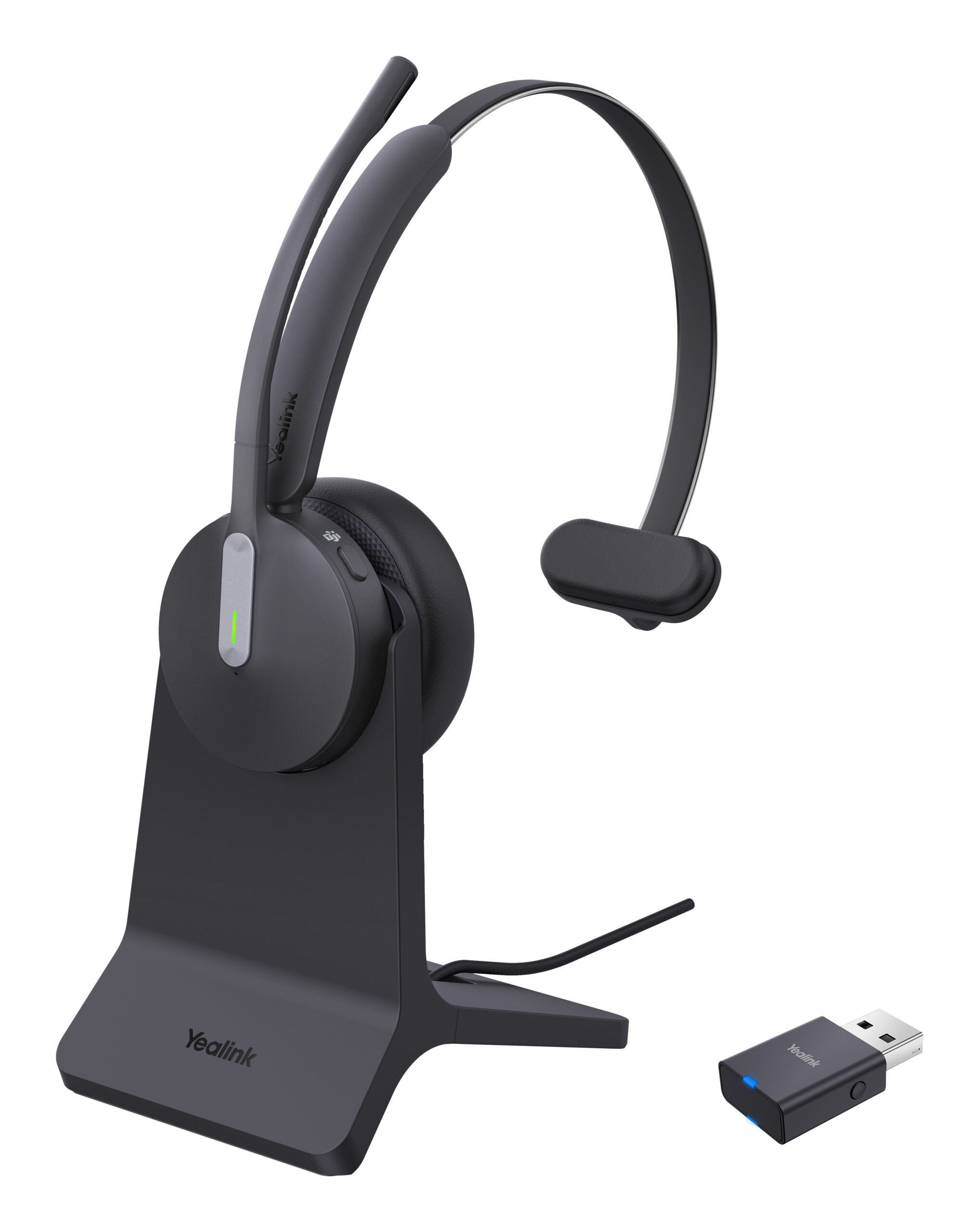 Yealink WH64 Hybird Monol met oplaadstandaard Teams Headset