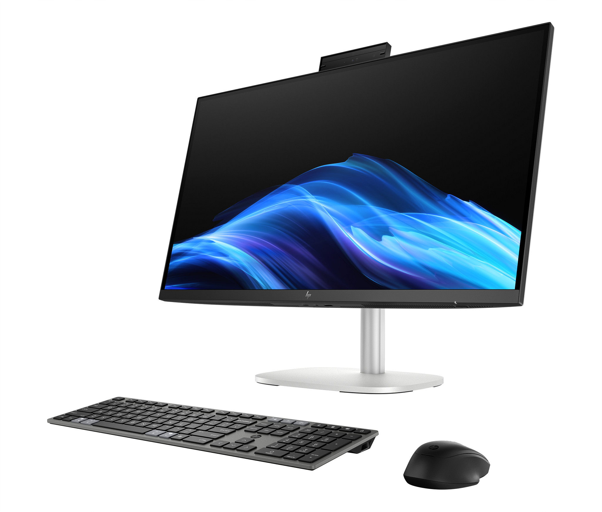HP EliteStudio 8 G1i AI Wolf Pro Security Edition Intel Core Ultra 5 235 68,6 cm (27") 2560 x 1440 Pixels Touchscreen Alles-in-één-pc 16 GB DDR5-SDRAM 512 GB SSD Windows 11 Pro Wi-Fi 7 (802.11be) AI PC Zilver - Afbeelding 3