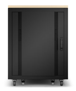 APC NetShelter CX AR4017IA - 17U, Geluiddempend en geventileerd 19 inch server rack - Afbeelding 4