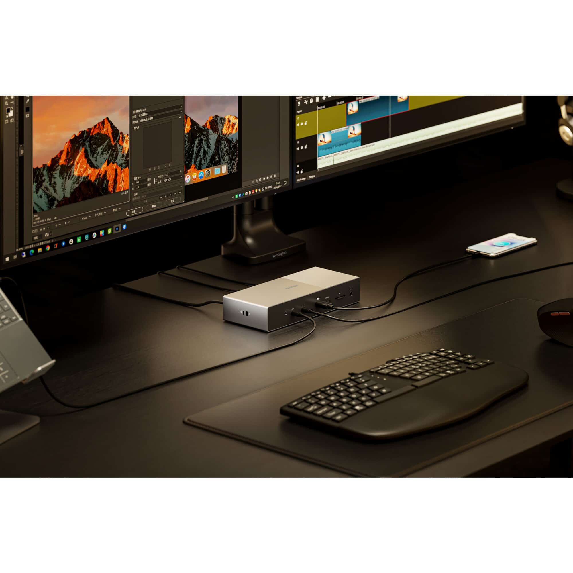 Kensington SD5000T5 EQ Thunderbolt 5 Triple 4K-dockingstation met 140 W stroomvoorziening - Windows/macOS - Afbeelding 8