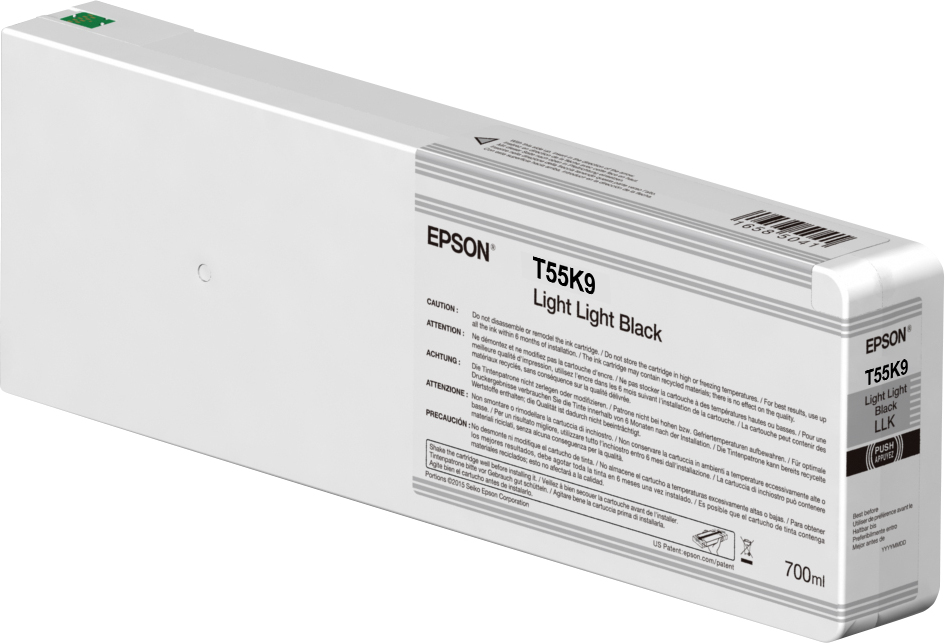 Epson T55K900 inktcartridge 1 stuk(s) Origineel Licht licht zwart