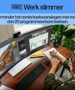HP 450 programmeerbaar draadloos toetsenbord - Afbeelding 4