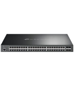 TP-Link Omada SG3452XP netwerk-switch Managed L2+ Gigabit Ethernet (10/100/1000) Power over Ethernet (PoE) 1U Zwart