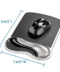 Kensington Duo Gel Mouse Pad Wave - Light/Dark - Afbeelding 6