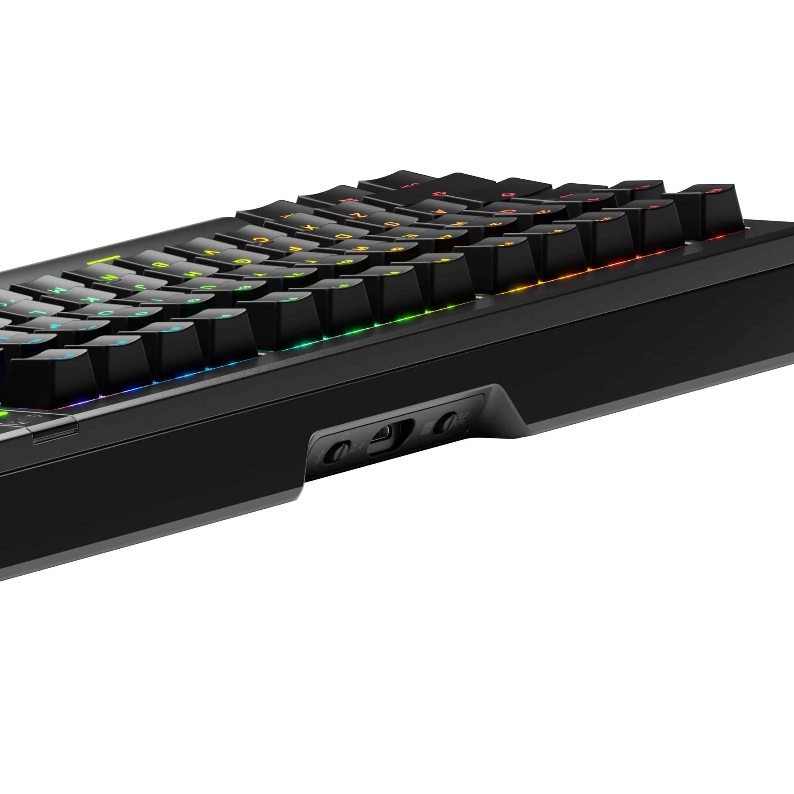 Glorious Gaming GMMK 3 PRO 75% Prebuilt toetsenbord Gamen USB + RF Wireless + Bluetooth QWERTY Amerikaans Engels Zwart - Afbeelding 5