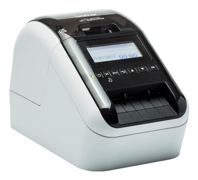 Brother QL-820NWBC labelprinter Direct thermisch Kleur 300 x 300 DPI 176 mm/sec Bedraad en draadloos Ethernet LAN DK Wifi Bluetooth - Afbeelding 2
