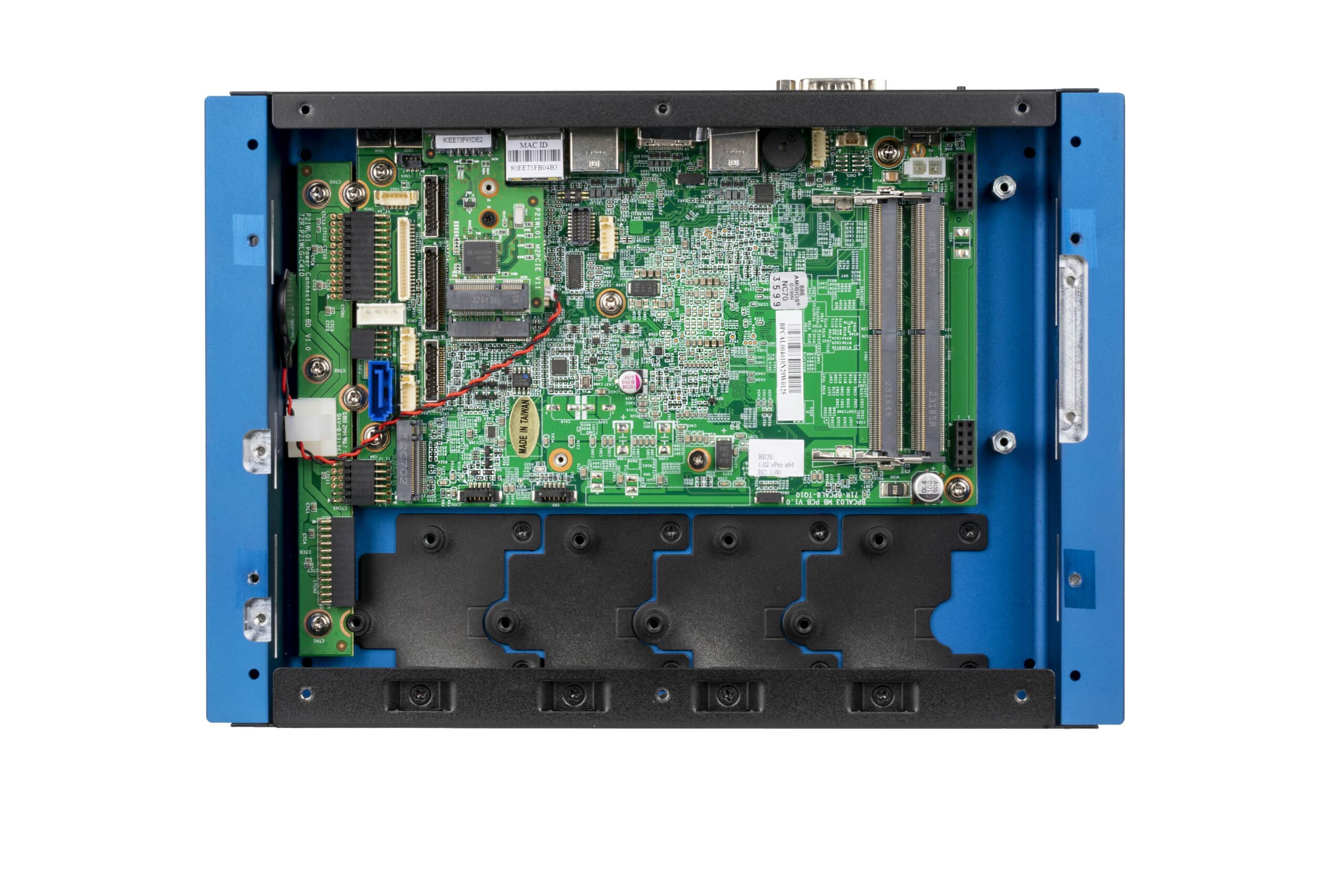 Shuttle KBB-BPCAL02501 BPCAL02-i5 industrial Box-PC, Core i5-1235U, 2x SO-DIMM, 2x LAN, 4x USB Barebone - Afbeelding 5